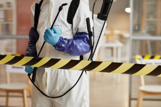Professional Unattended Death Cleanup technician working in Marissa, IL
